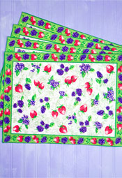 Mixed Berries Placemat Set